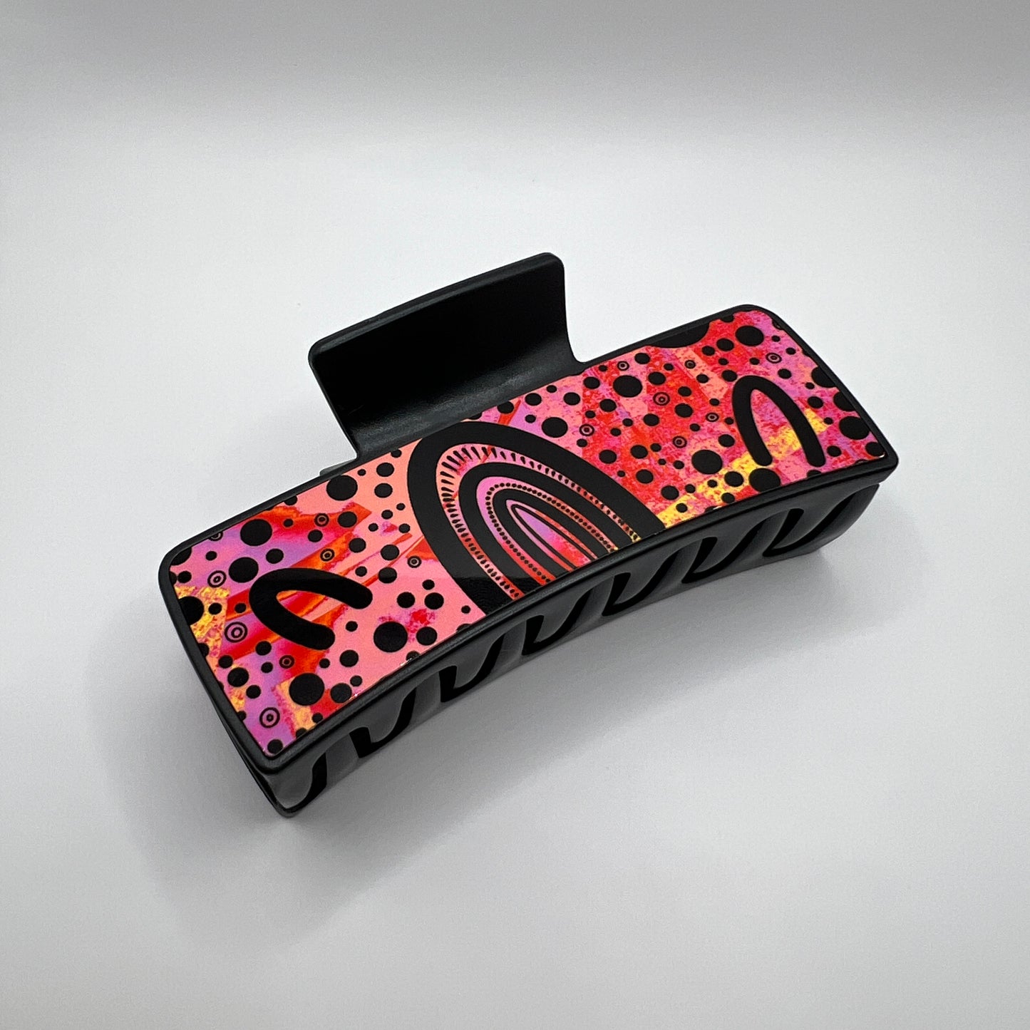 Foundations - Orange - Claw Clip (Black)