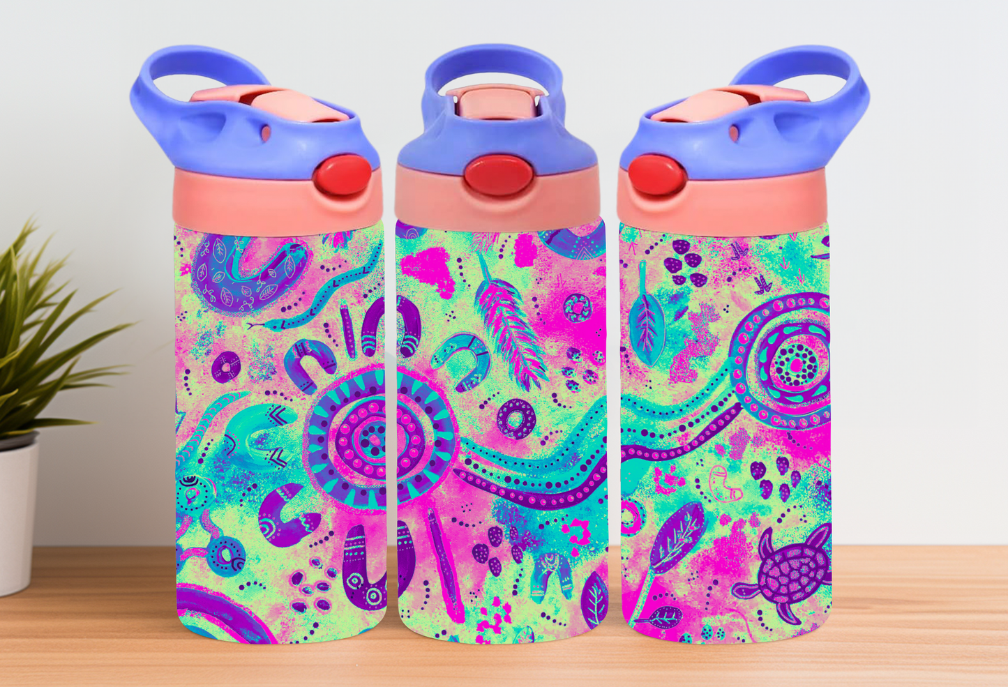 Kids Water Bottle - Country - Spring