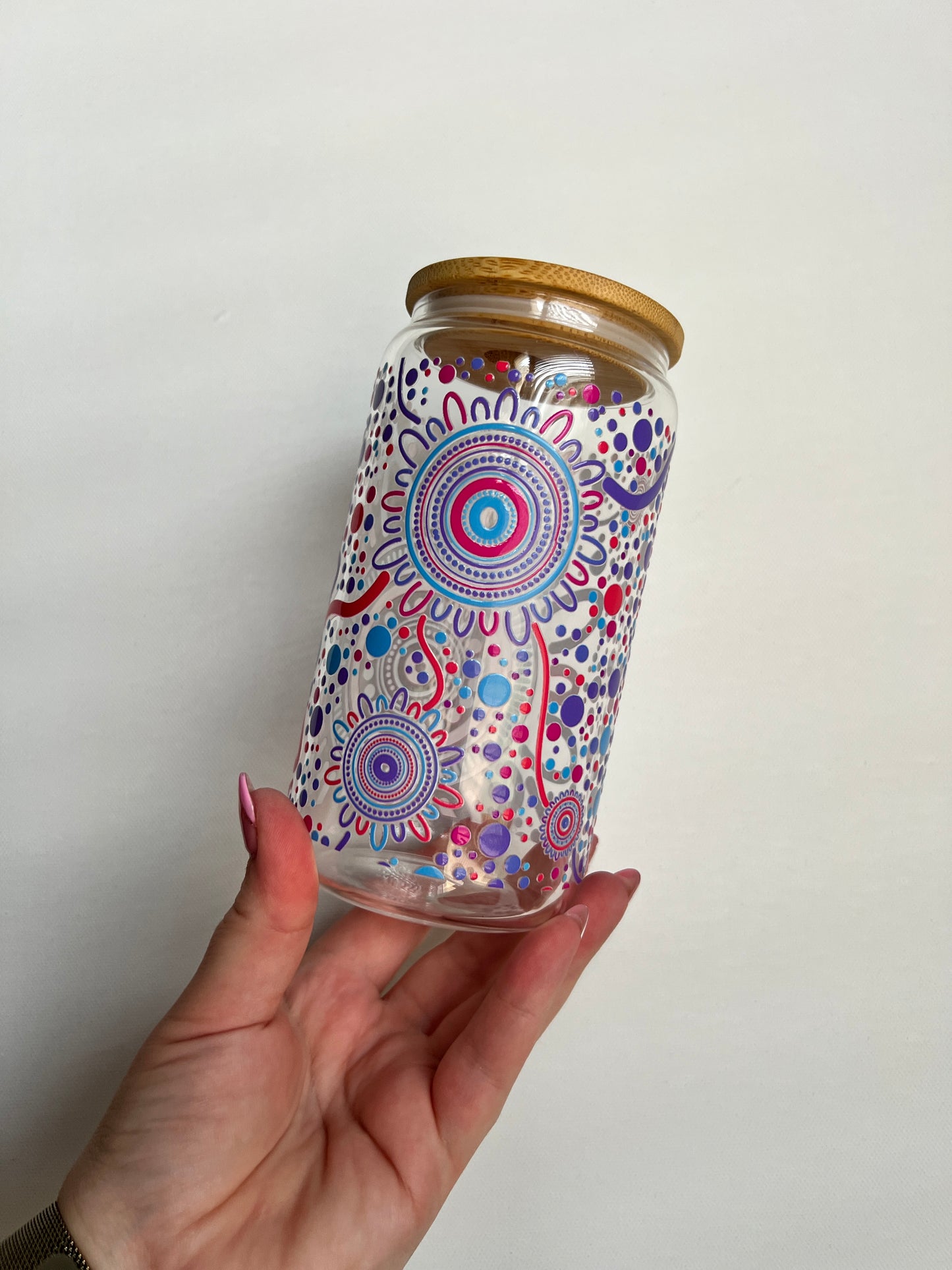 Sisterhood Winter - 16oz Glass Libbey Cup