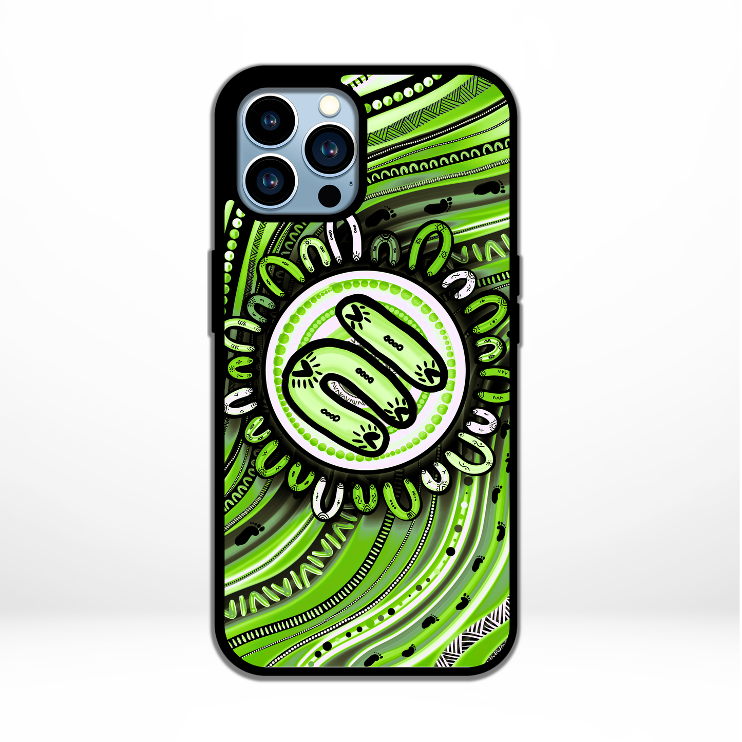 Becoming - iPhone Magsafe Aboriginal Art Phone Case
