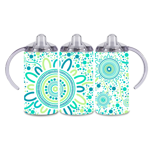 Sisterhood - Forrest - 12oz Aboriginal Art Sippy Cup