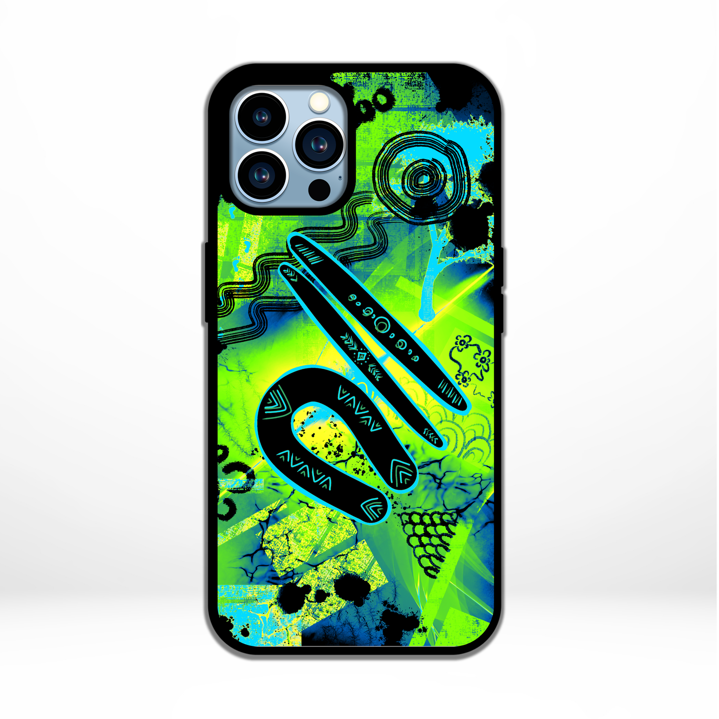 Warrior - Oppo Aboriginal Art Phone Case