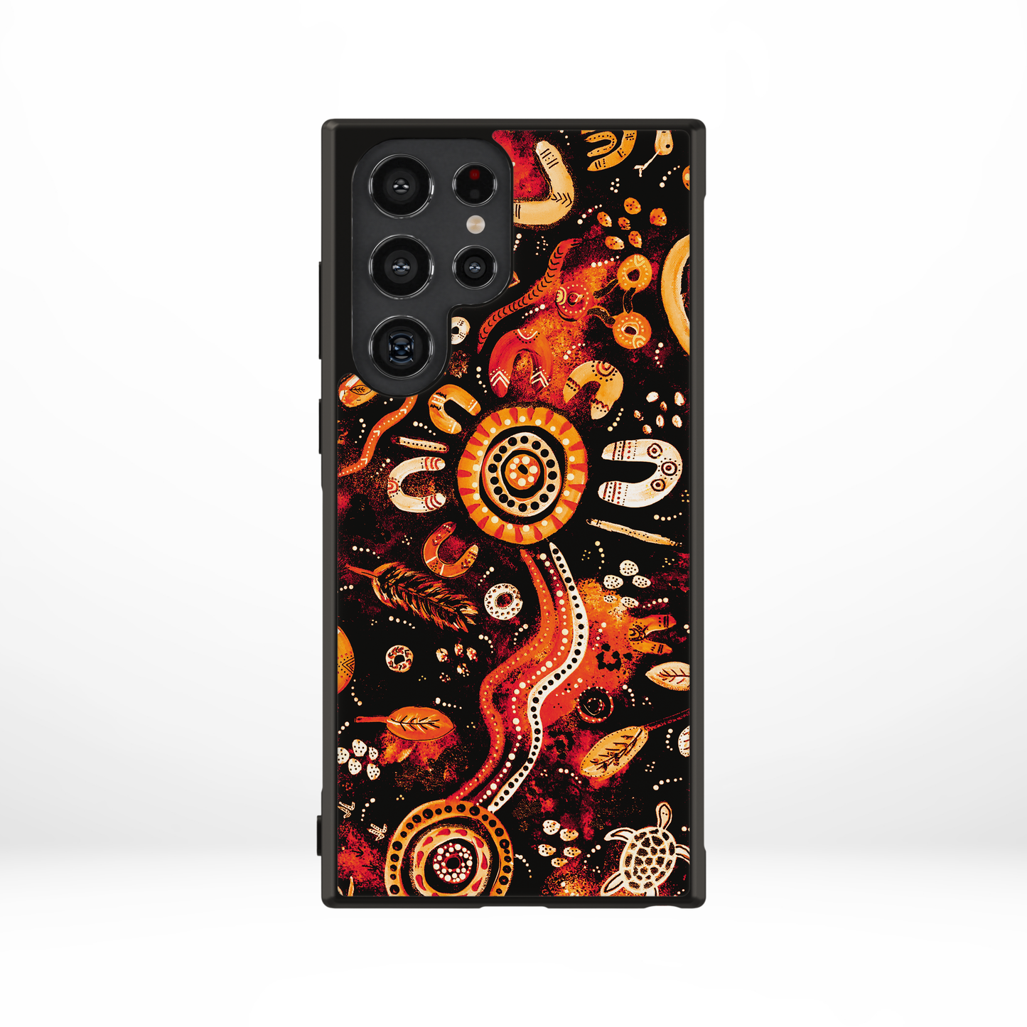 Country - Fire - Samsung Magsafe Aboriginal Art Phone Case