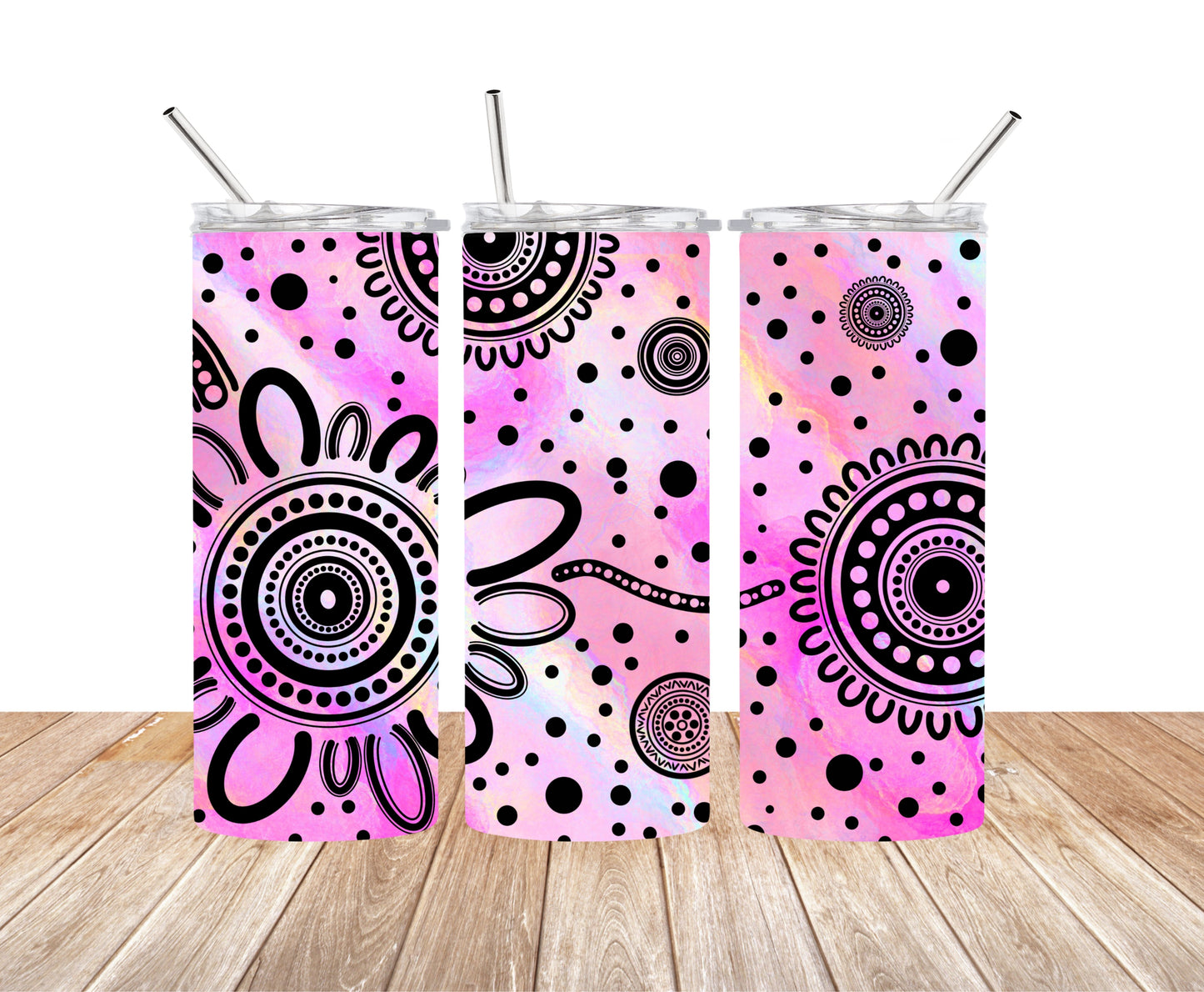 Community Marble - Aboriginal Art - 15oz Tumbler