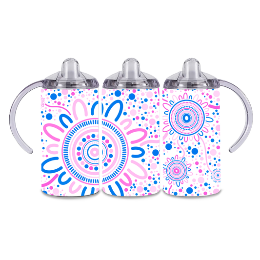 Sisterhood - Bliss - 12oz Aboriginal Art Sippy Cup