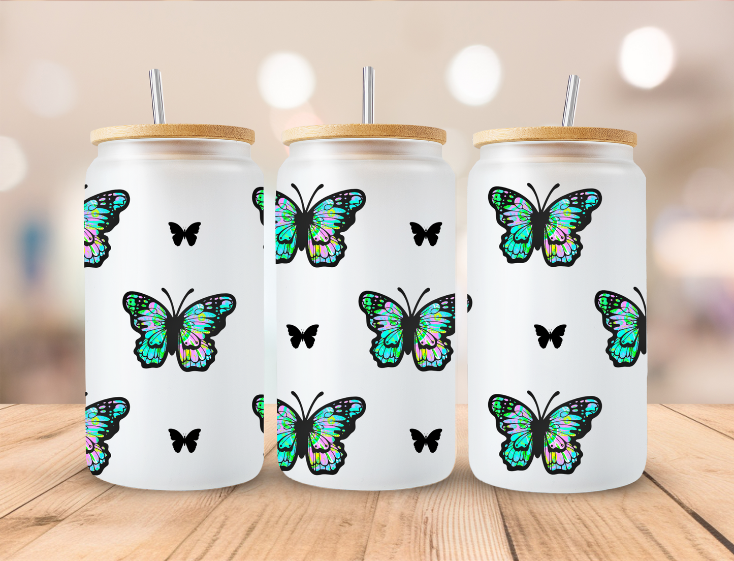 Butterflies + Mini's - UV DTF WRAP