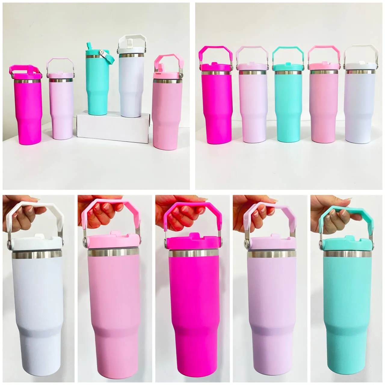 30oz Tumbler with Handle