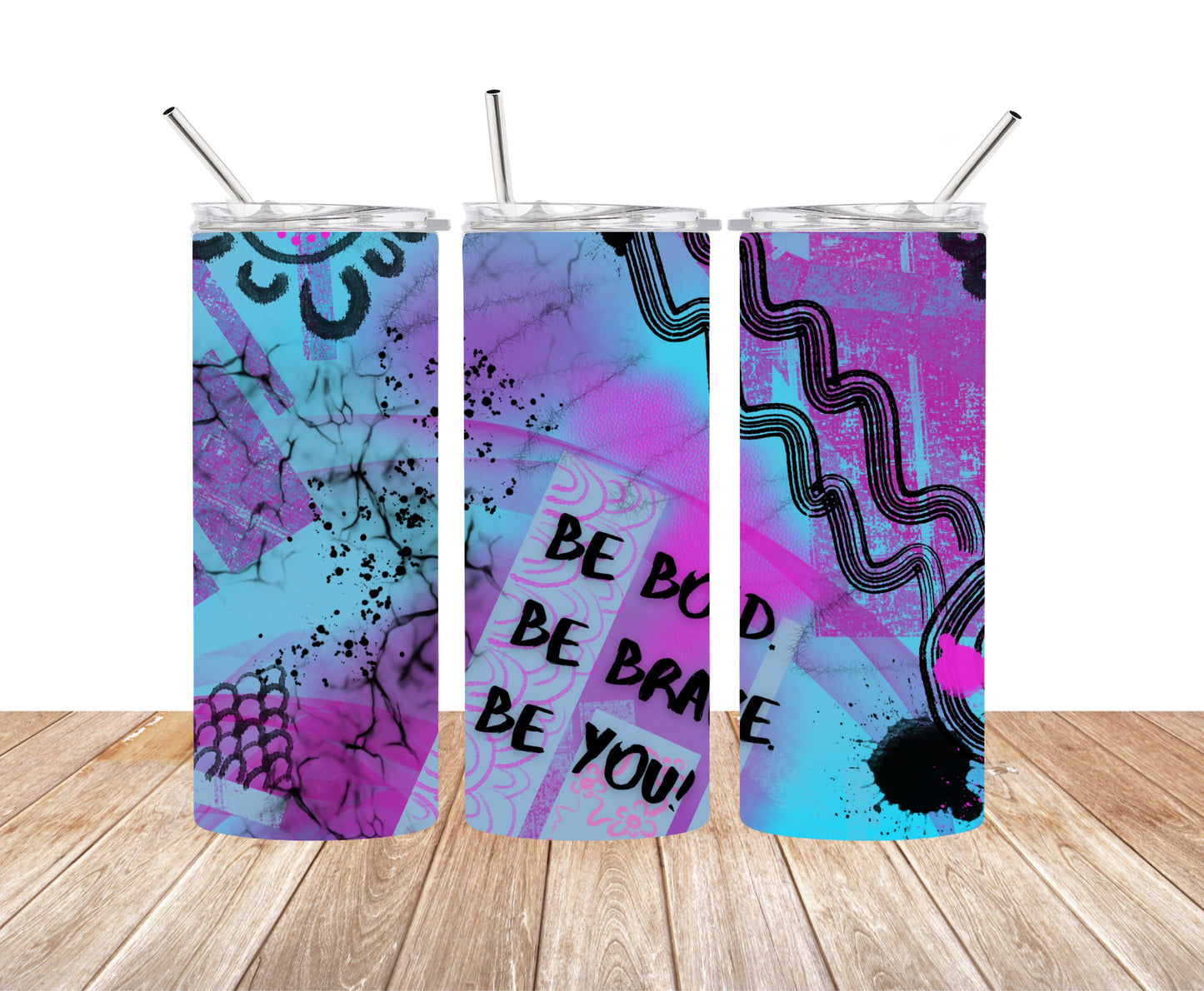 Be Bold - Aboriginal Art - 15oz Tumbler