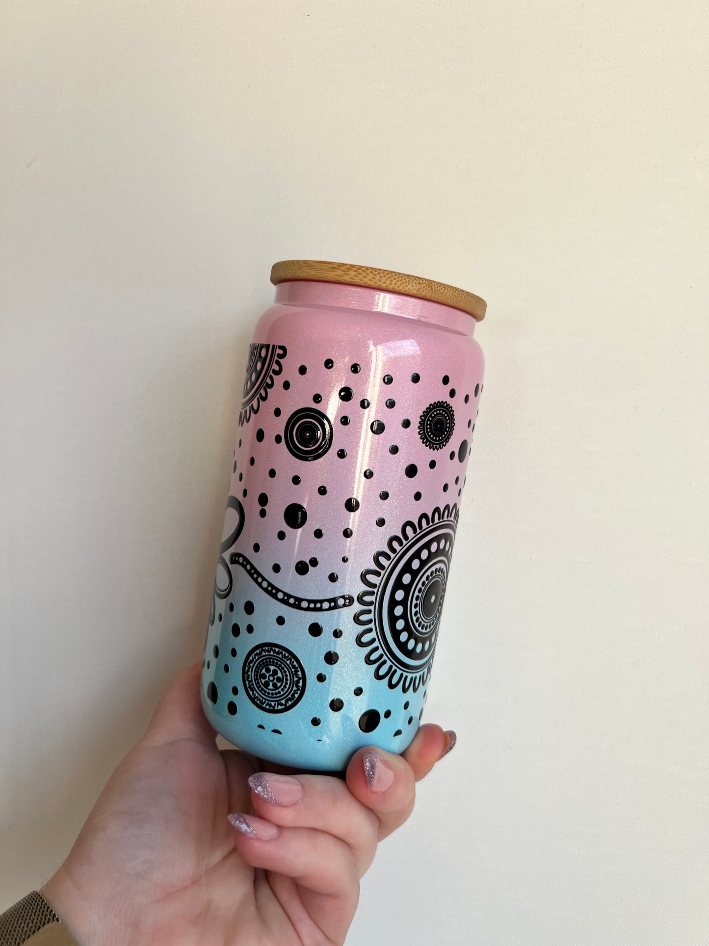 Community - Ombre - 16oz Glass Libbey Cup