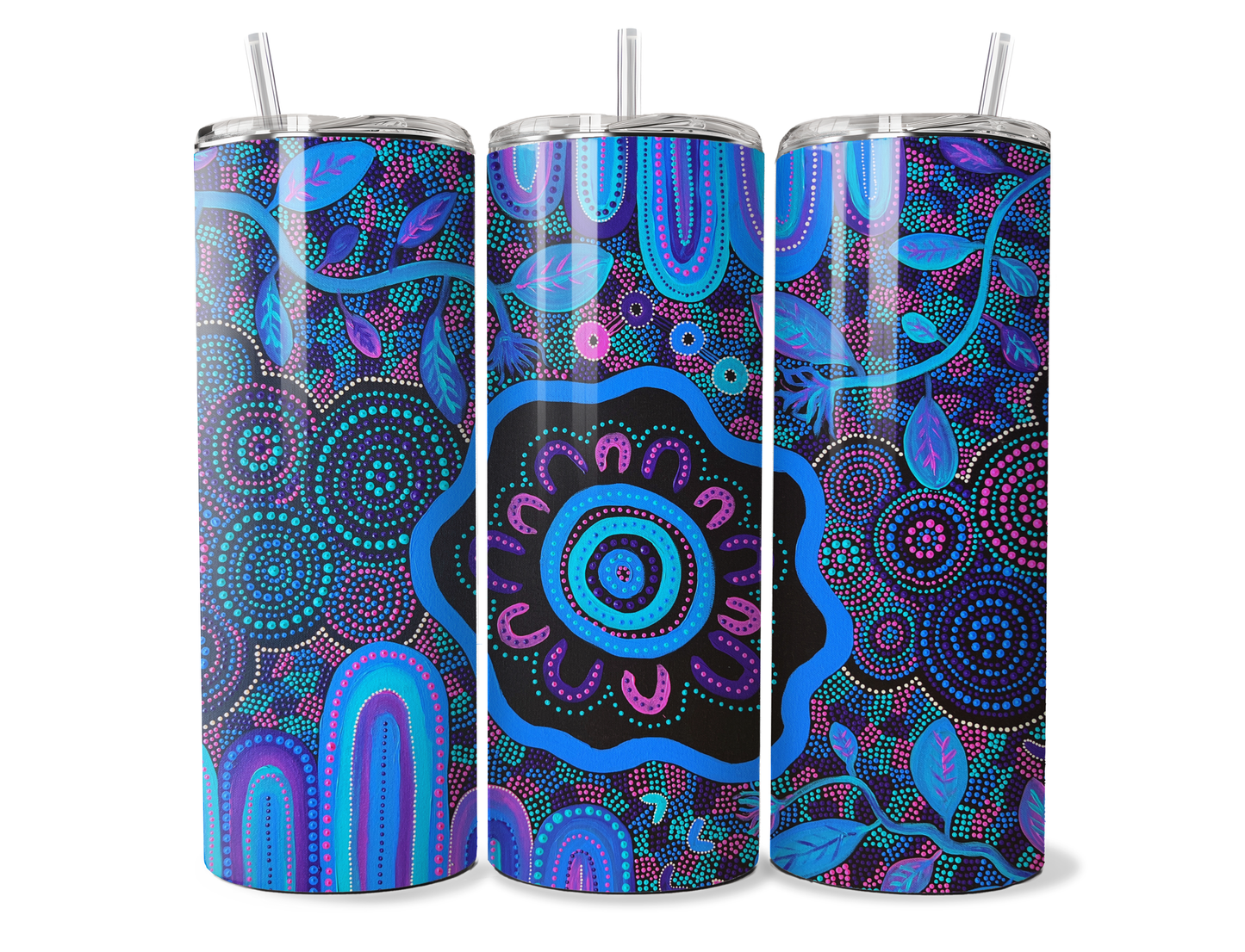 Seasons - Aboriginal Art - 20oz Tumbler