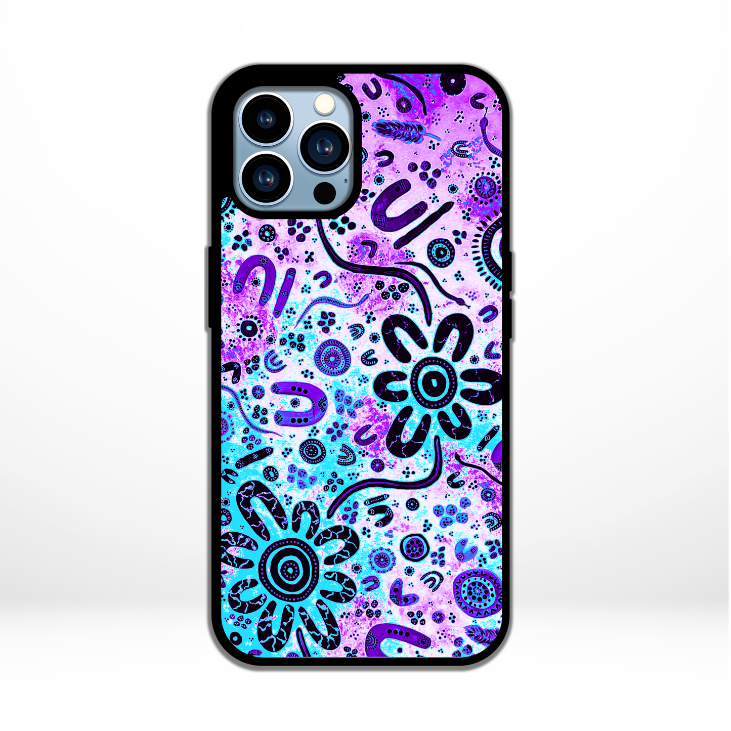 Stronger Than Before - Bliss - iPhone Magsafe Aboriginal Art Phone Case