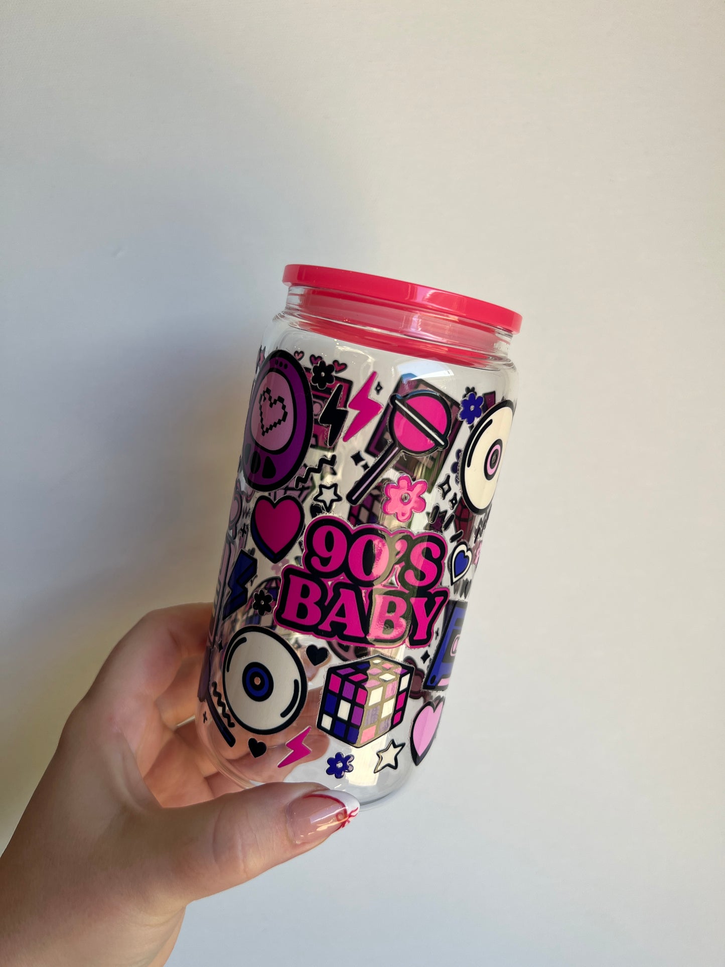 90’s Baby - 16oz Glass Libbey Cup