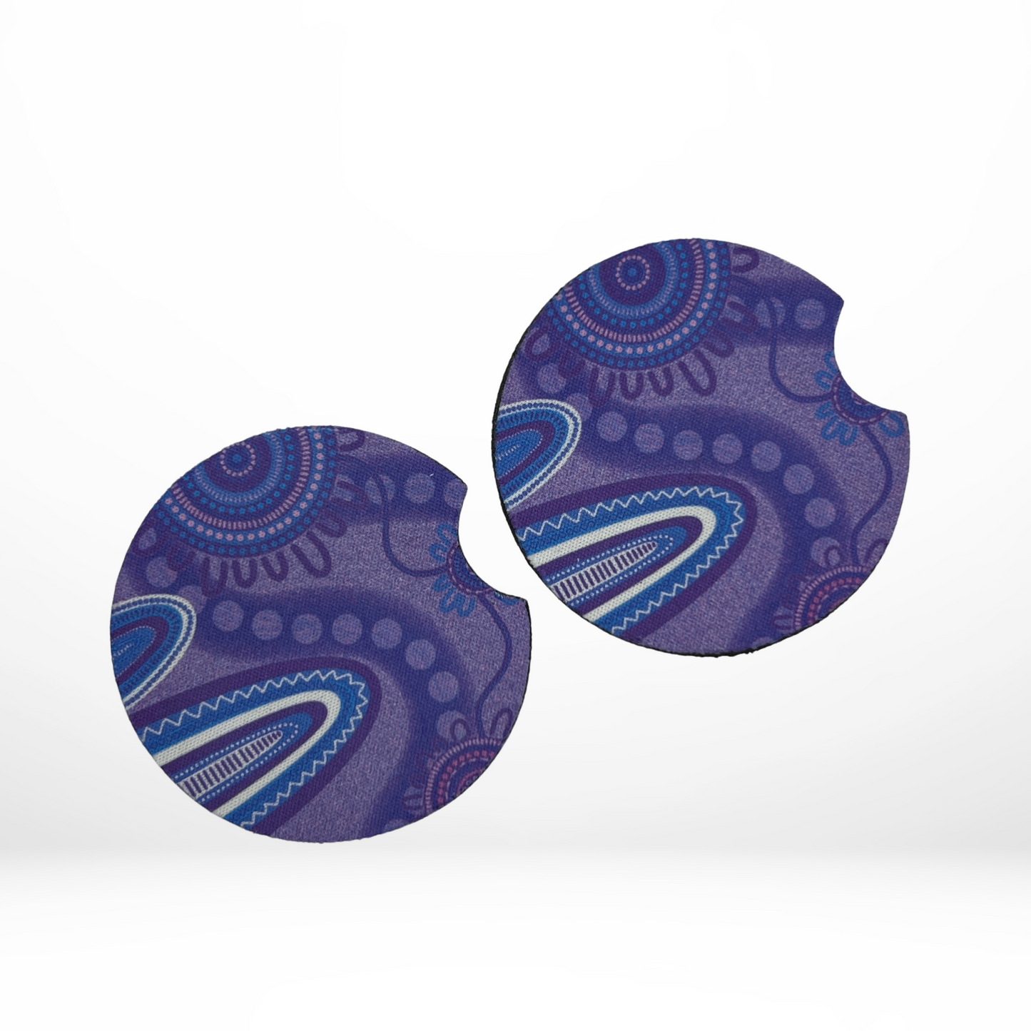 Echoes - Purple - Car Coasters