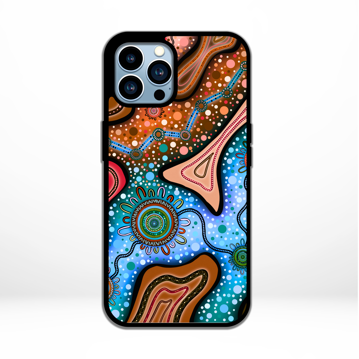 Pathways - iPhone Magsafe Aboriginal Art Phone Case
