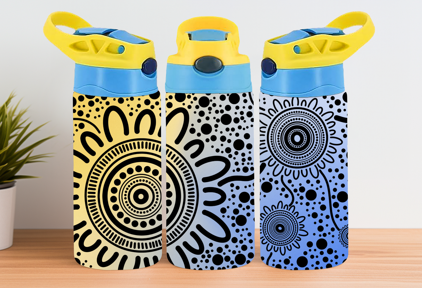 Kids Water Bottle - Sisterhood Sky