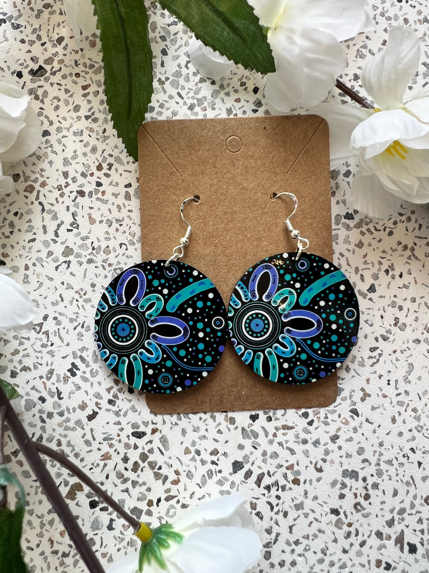 Self Connection - Wooden Earrings