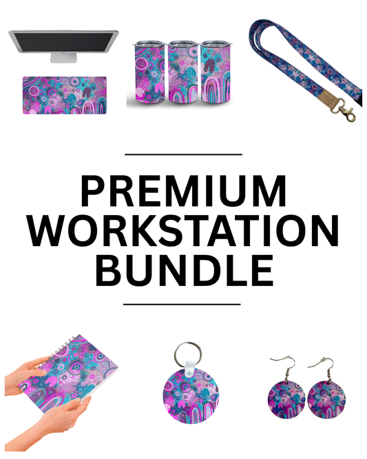 Hope - Premium Aboriginal Art Workstation Bundle