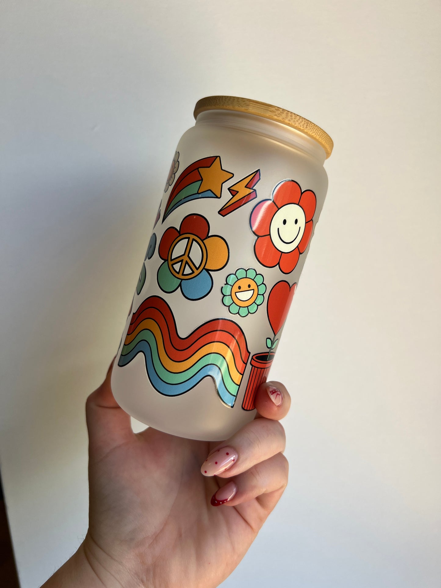 Always be kind - 16oz Glass Libbey Cup