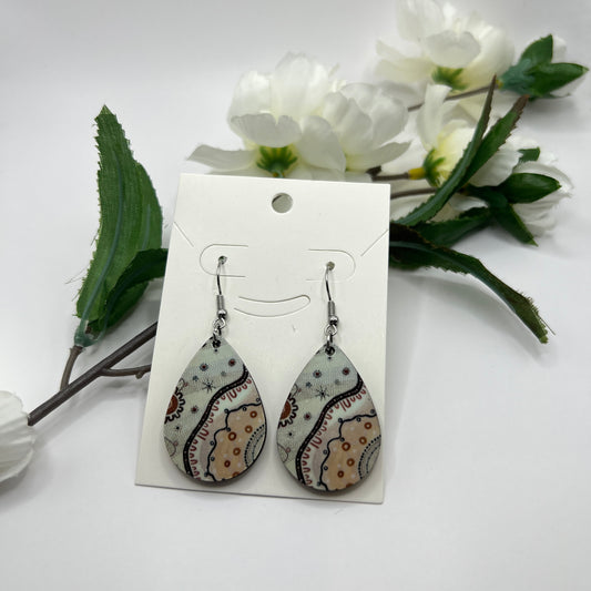 Journey - Aboriginal Art Earrings
