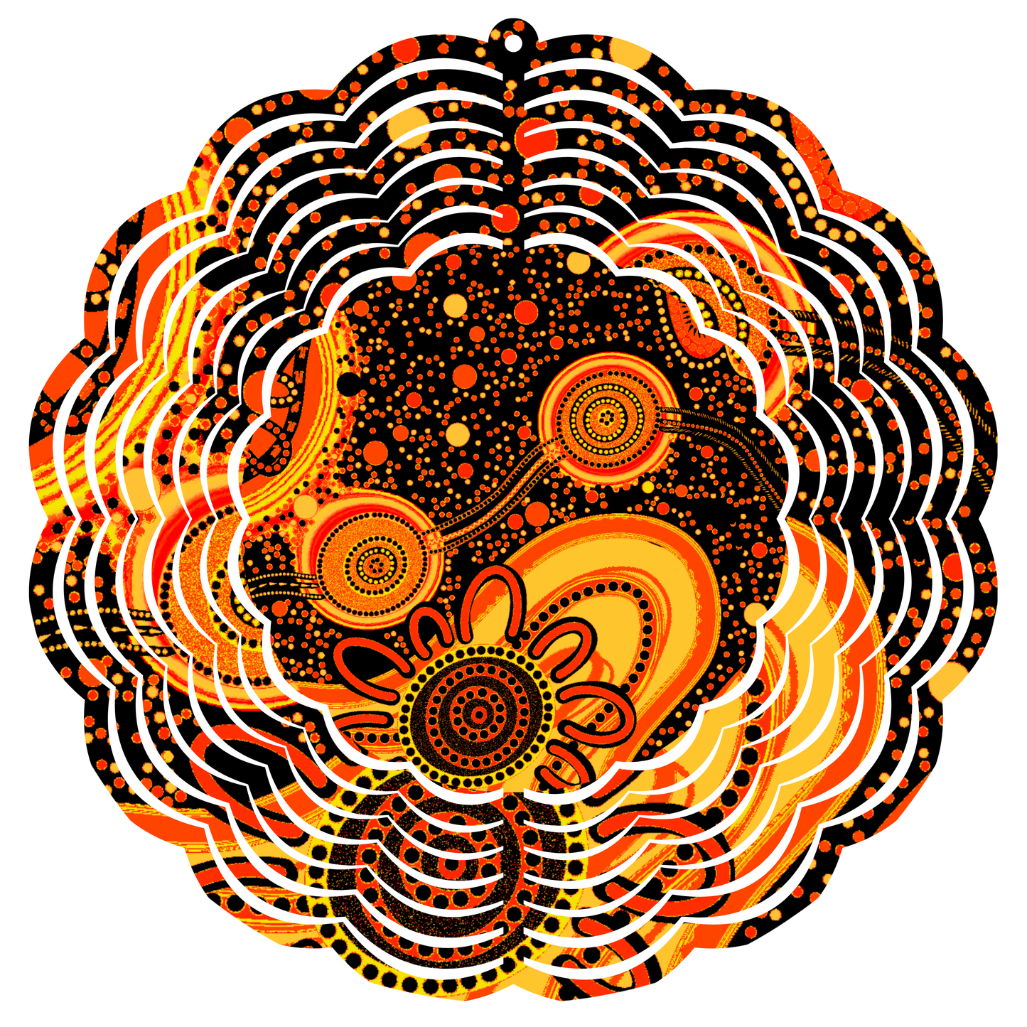 Dreaming - Orange - Large - 8 inch