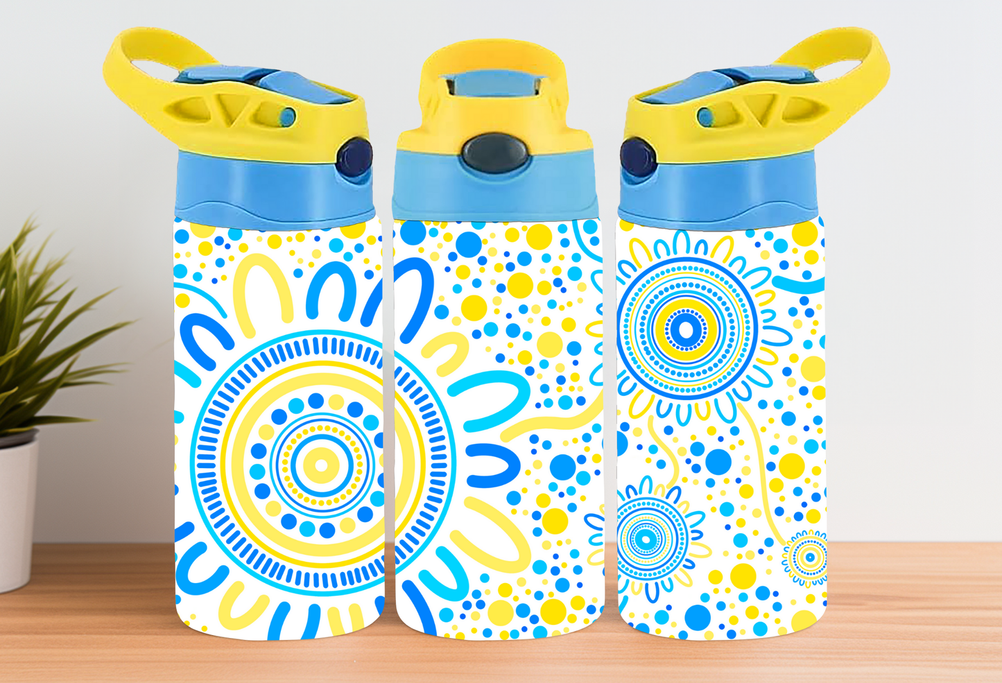 Kids Water Bottle - Sisterhood Sky Light