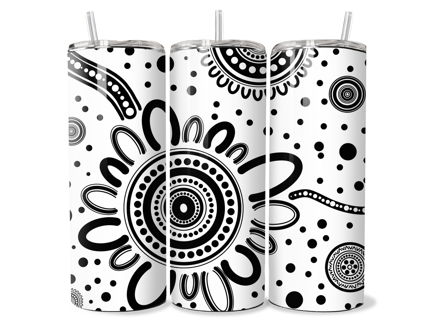 Community Simplistic - Aboriginal Art - 20oz Tumbler