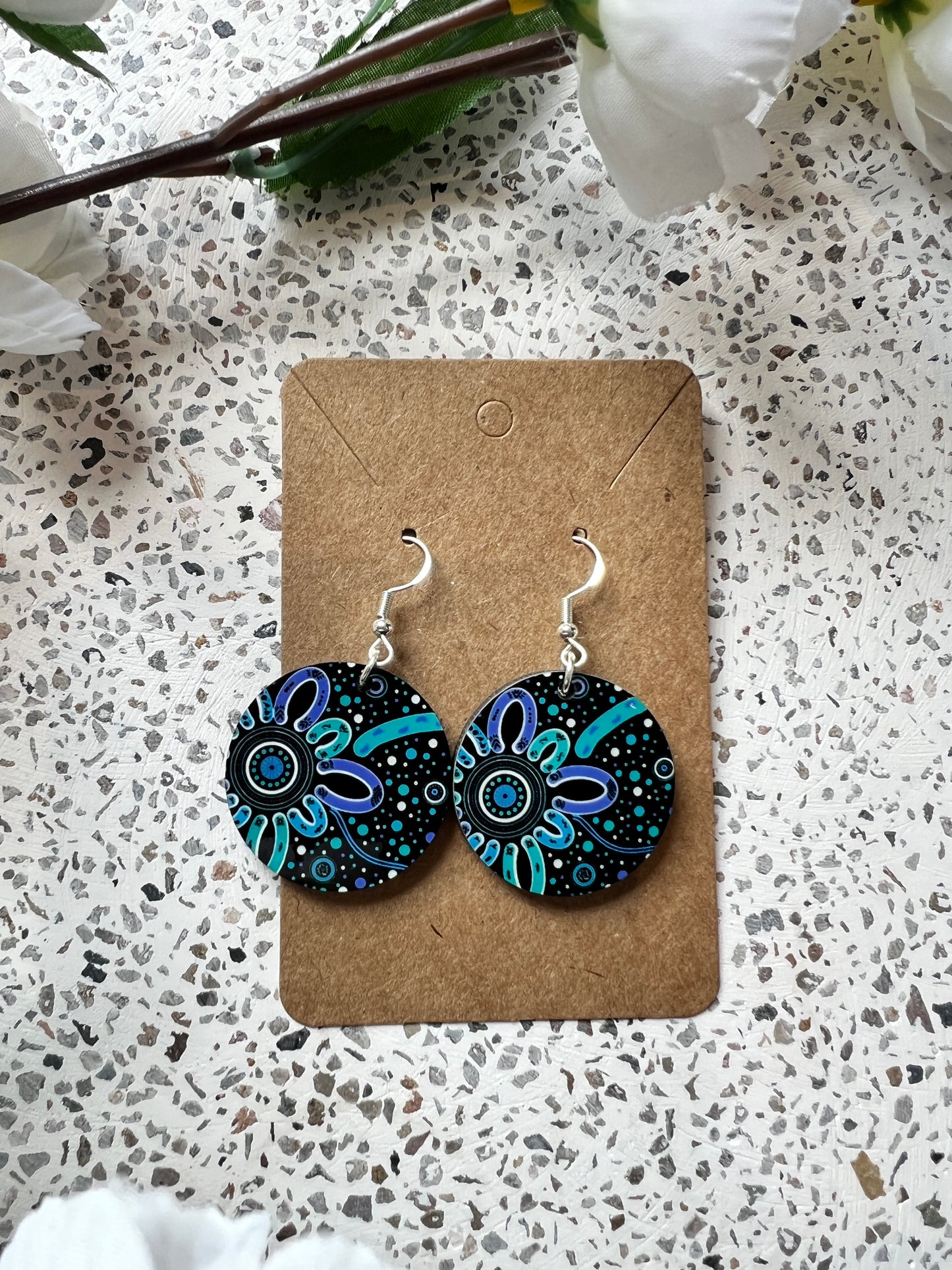 Self Connection - Wooden Earrings
