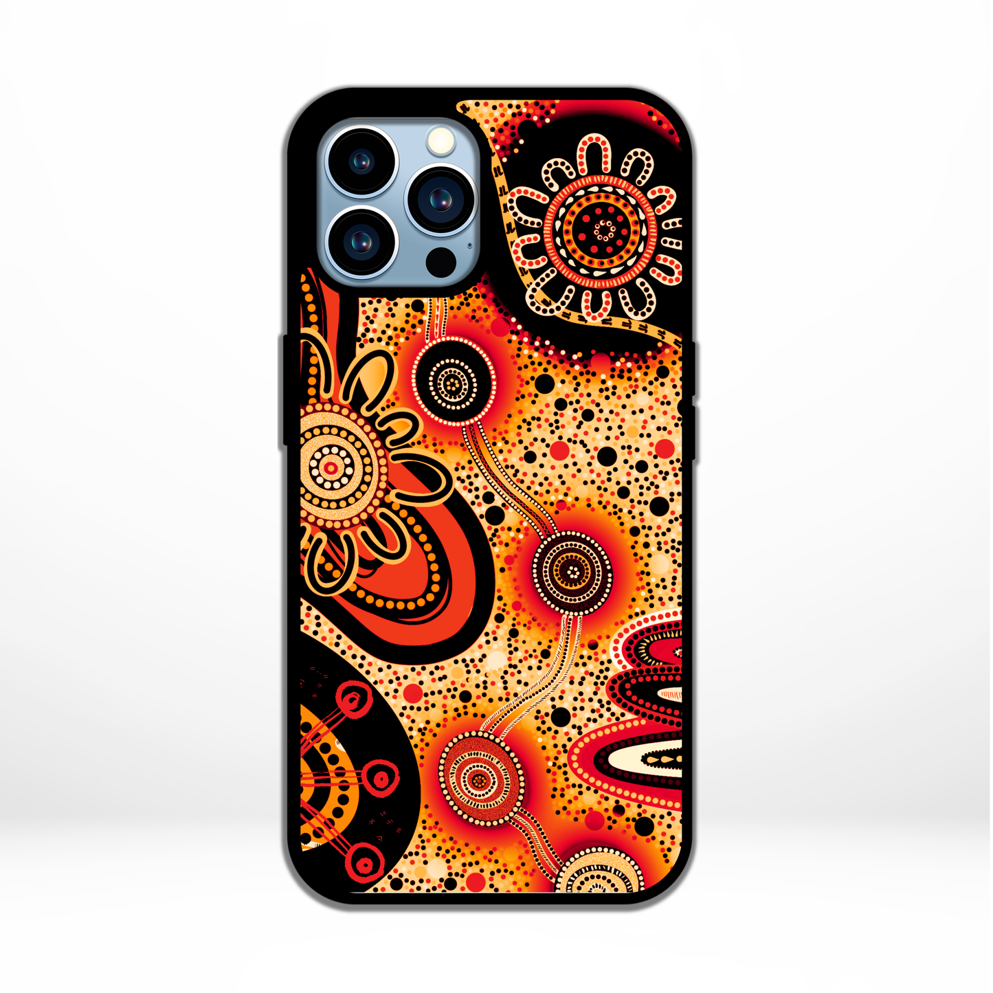 Dreaming - Orange - iPhone Magsafe Aboriginal Art Phone Case