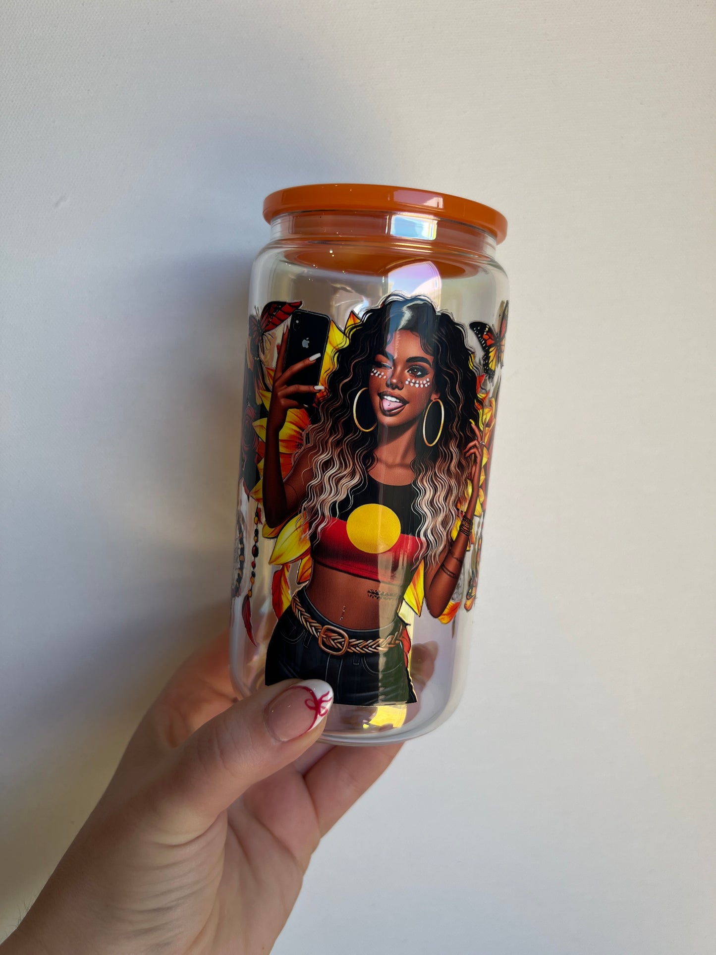 Tidda - 16oz Glass Libbey Cup