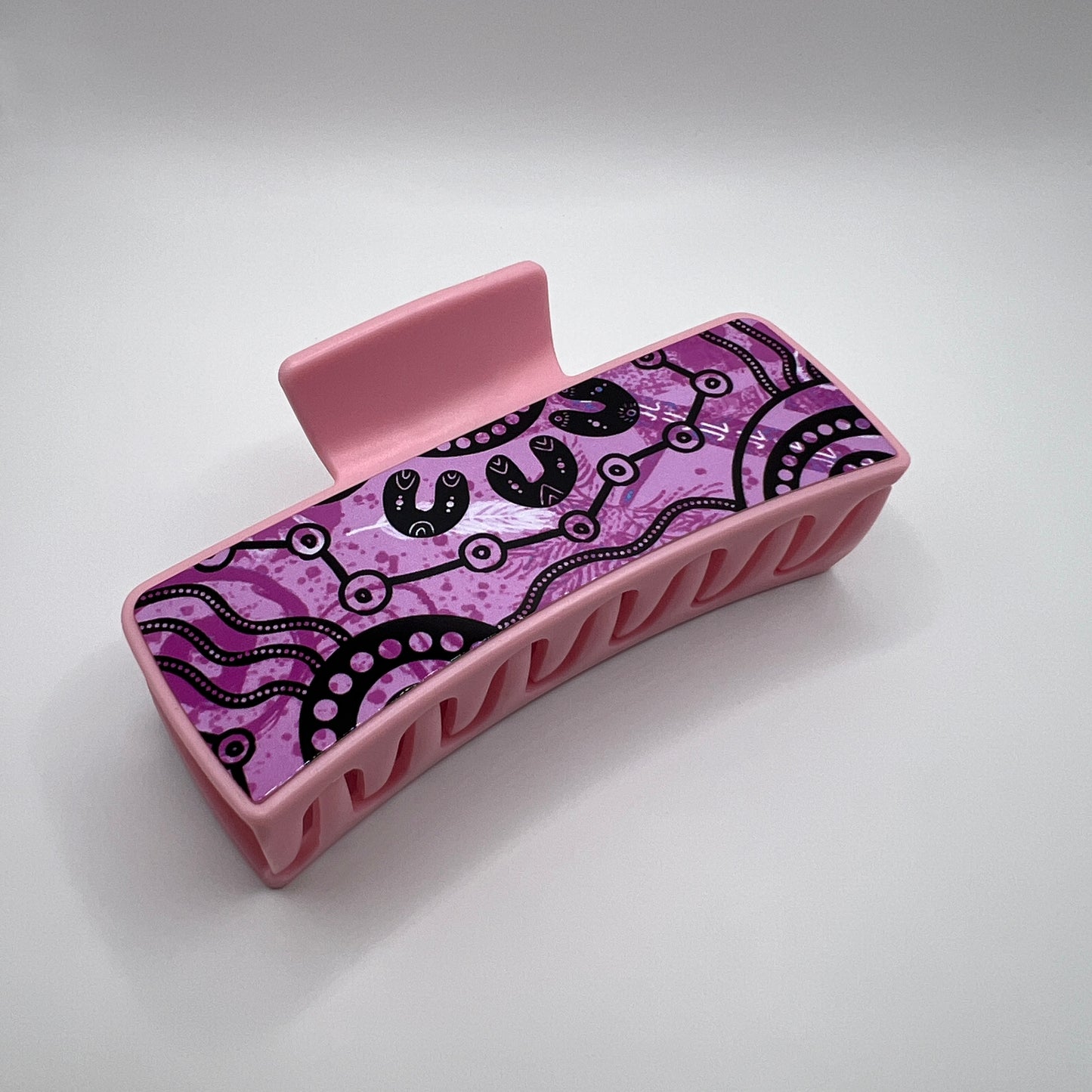 Wet Seasons - Pink - Claw Clip (Pink)