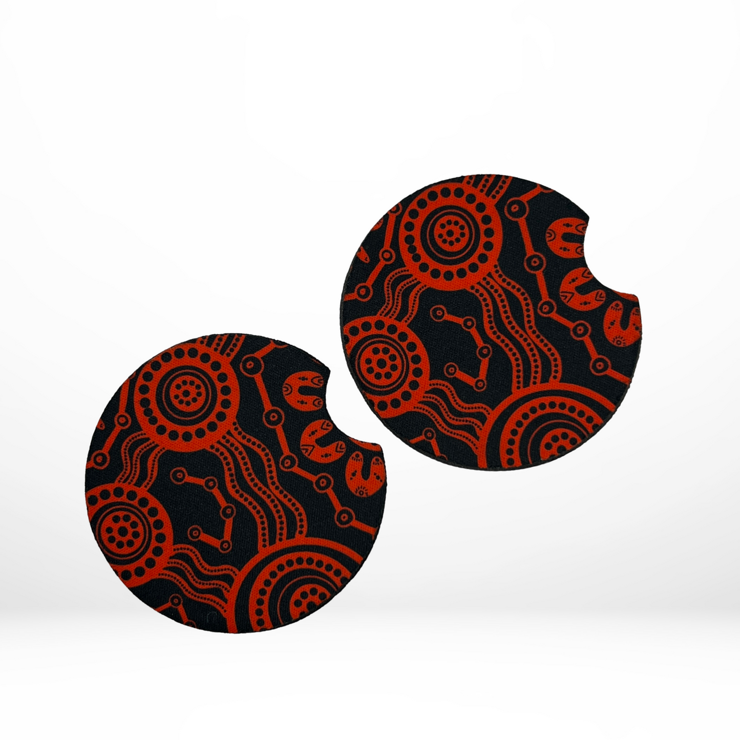 Wet Season - Fire - Car Coasters