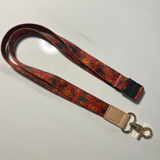 New Beginnings - Fabric Lanyard