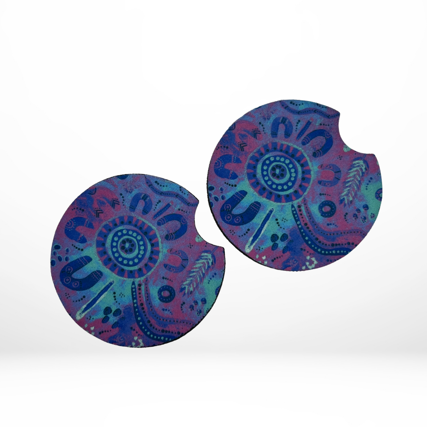 Country - Winter - Car Coasters