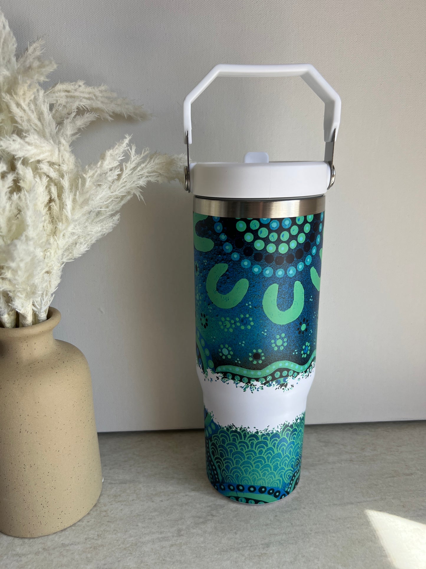 Wet Seasons - Forrest - 30oz Tumbler with Handle
