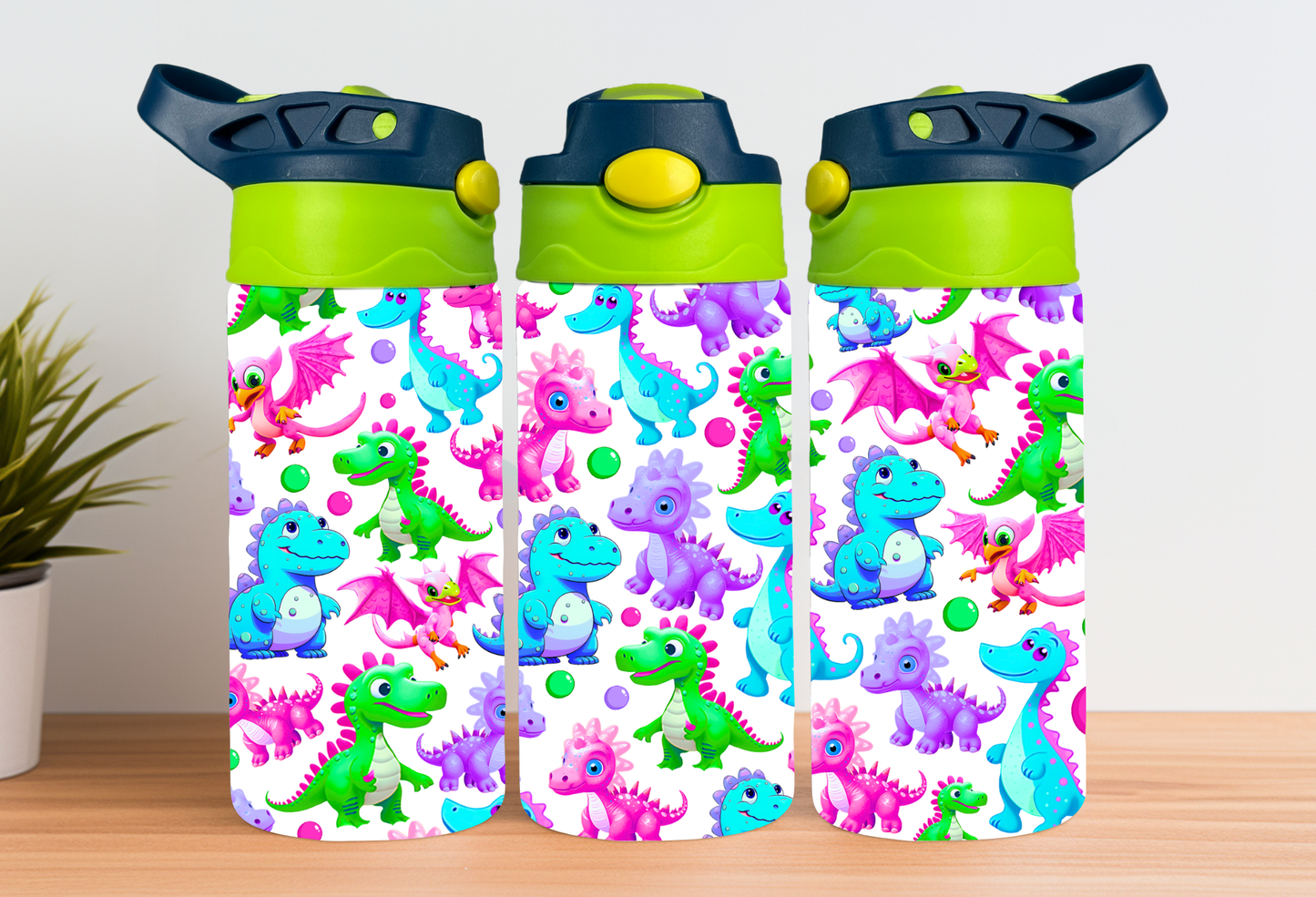 Kids Water Bottle - Dino's
