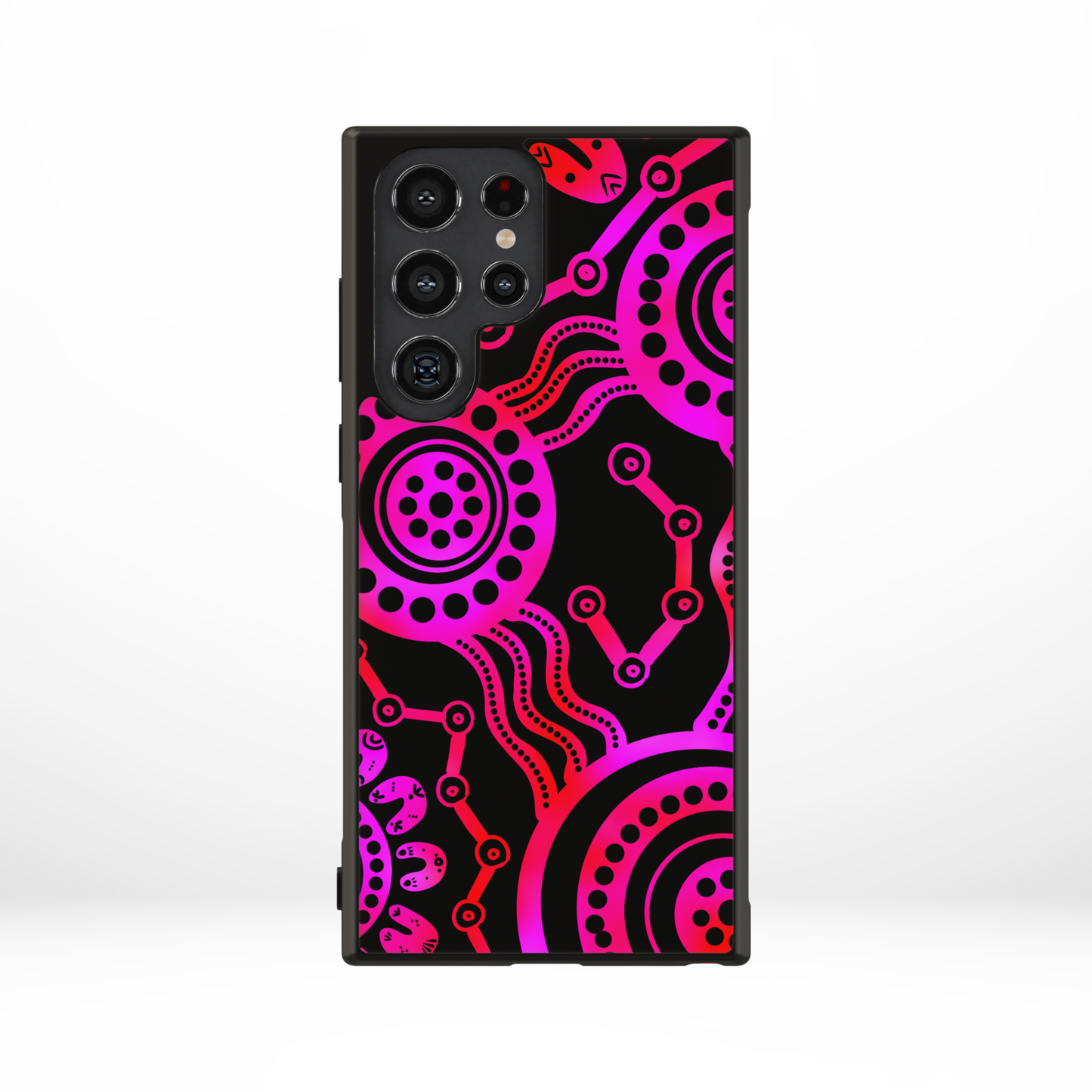 Wet Seasons - Sunset - Samsung Aboriginal Art Phone Case