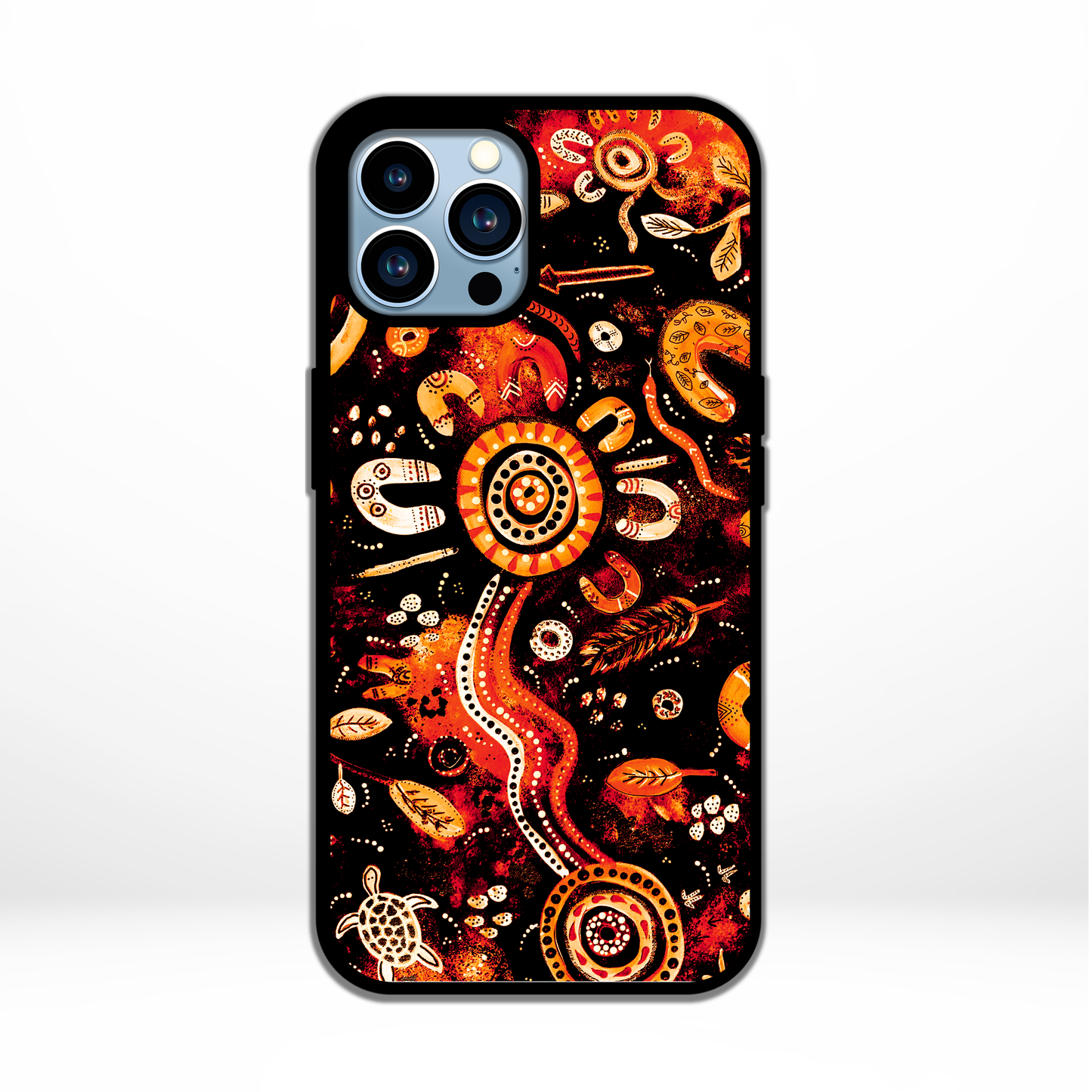 Country - Fire - iPhone Magsafe Aboriginal Art Phone Case