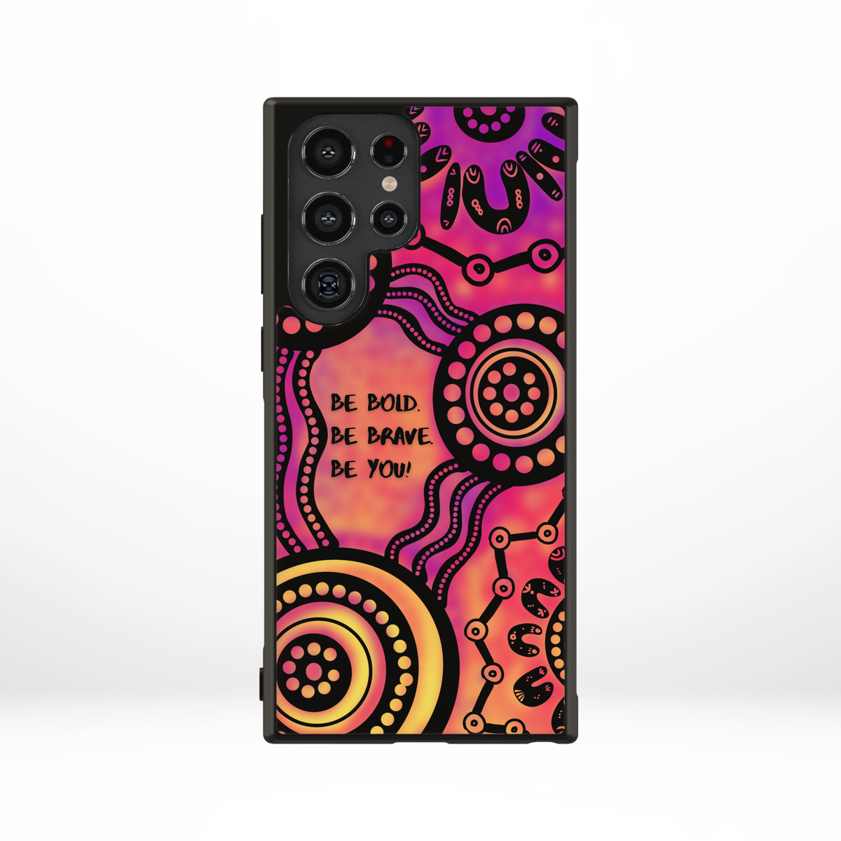 Be Bold - Samsung Aboriginal Art Phone Case - REDUCED TO CLEAR