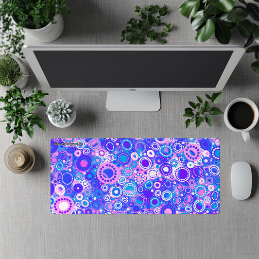 Mob - Blossom - Aboriginal Art Desk Mat