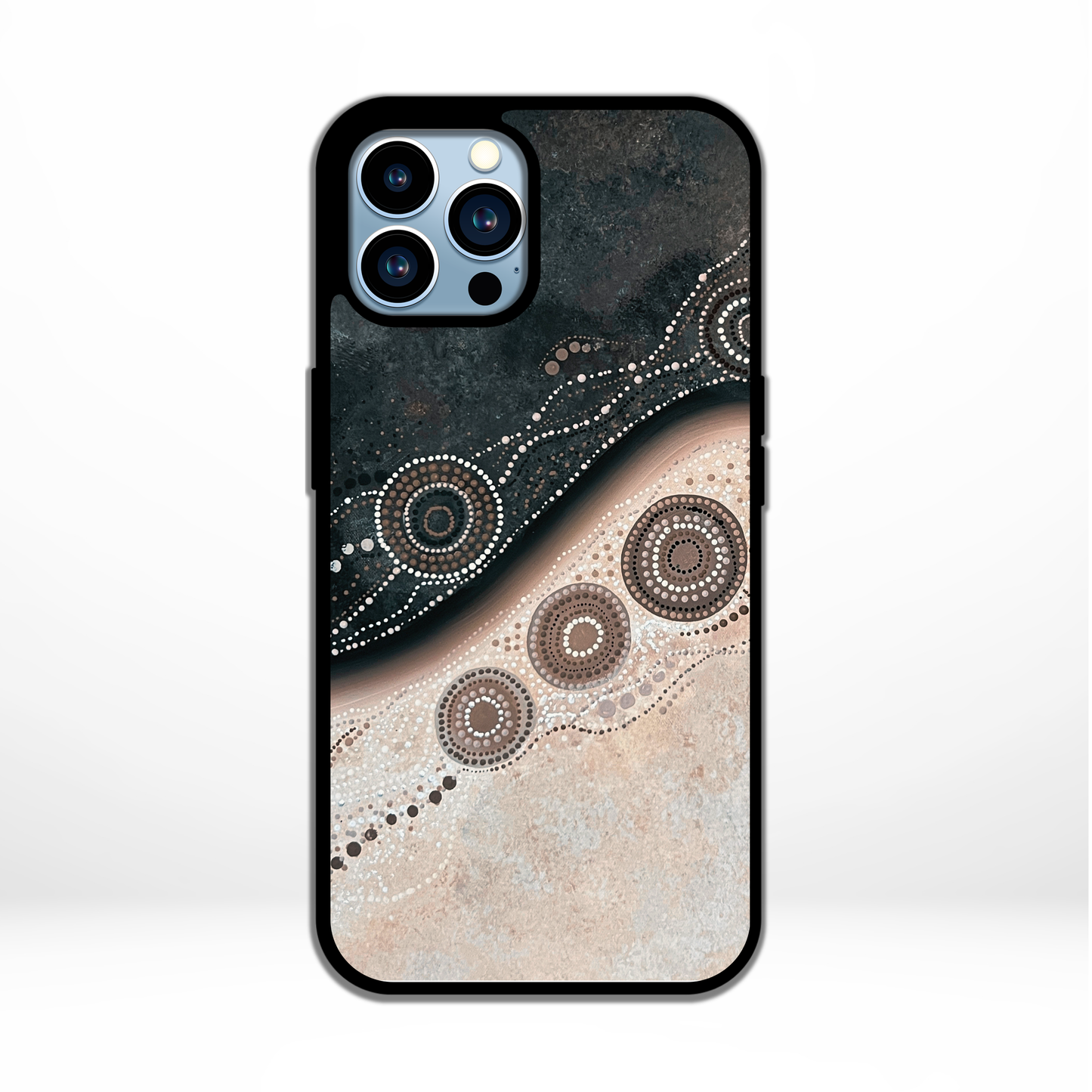 Duality - iPhone Aboriginal Art Phone Case