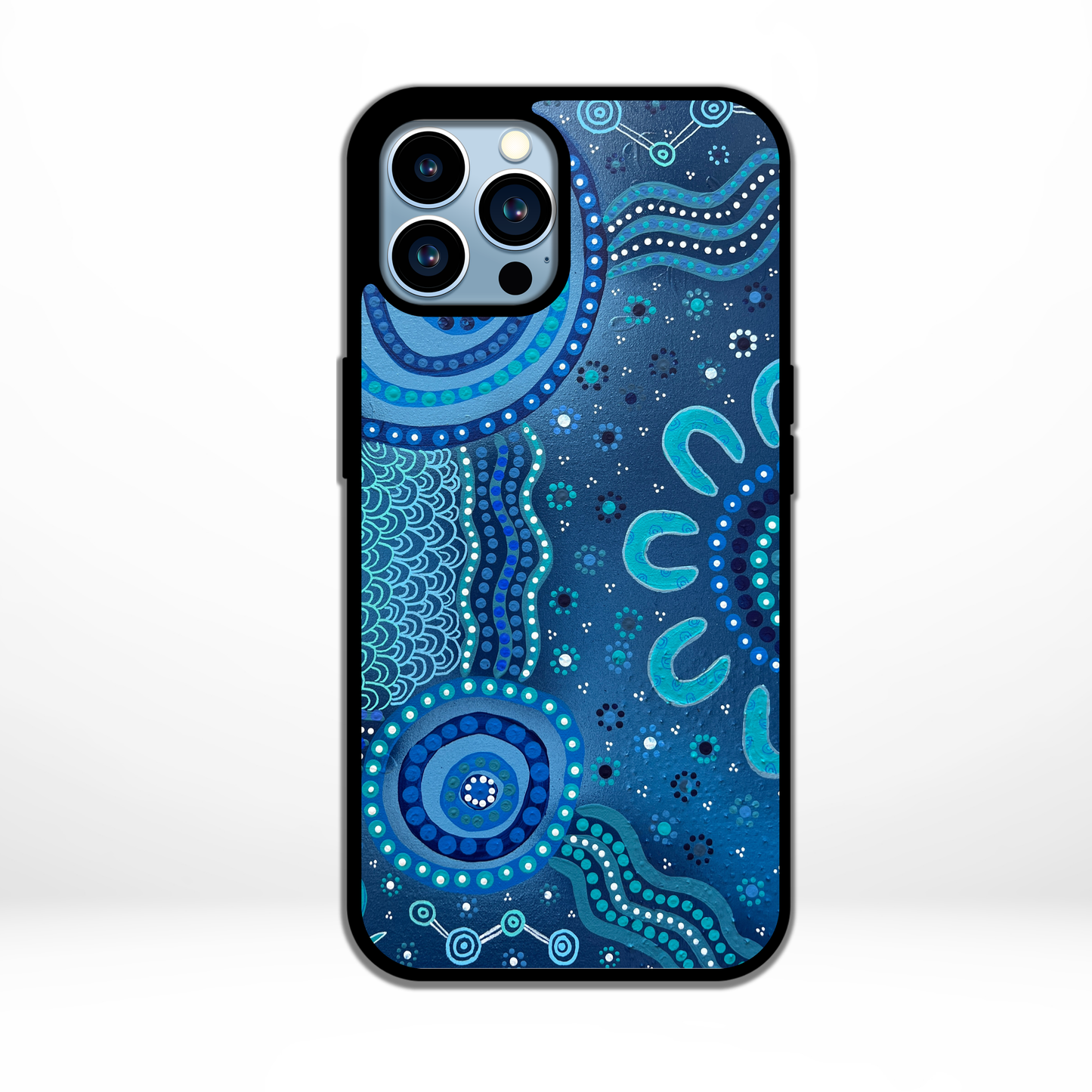 Wet Seasons - iPhone Aboriginal Art Phone Case