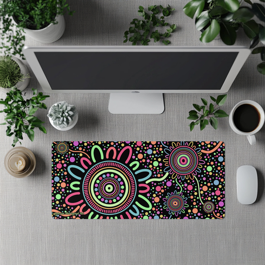 Sisterhood - Aboriginal Art Desk Mat