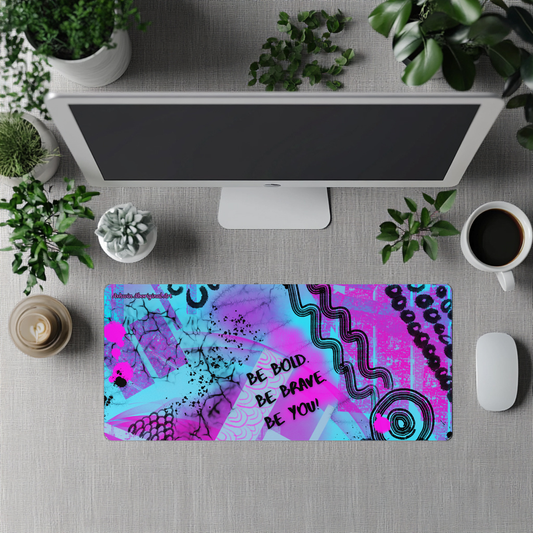Be Bold - Aboriginal Art Desk Mat