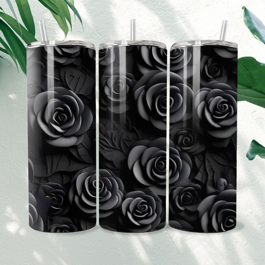 Black Roses - 20oz Tumbler