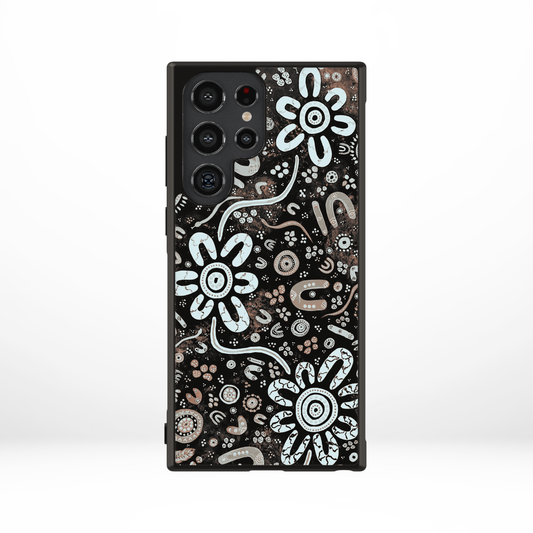 Stronger Than Before - Midnight - Samsung Aboriginal Art Phone Case