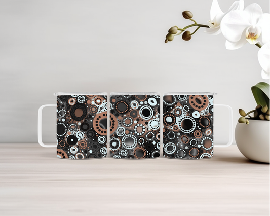 Mob - Country - 14oz Insulated Mugs - Aboriginal Art Mug