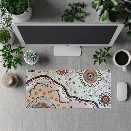 Journey - Aboriginal Art Desk Mat