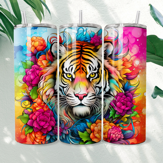 Neon Tiger - 20oz Tumbler