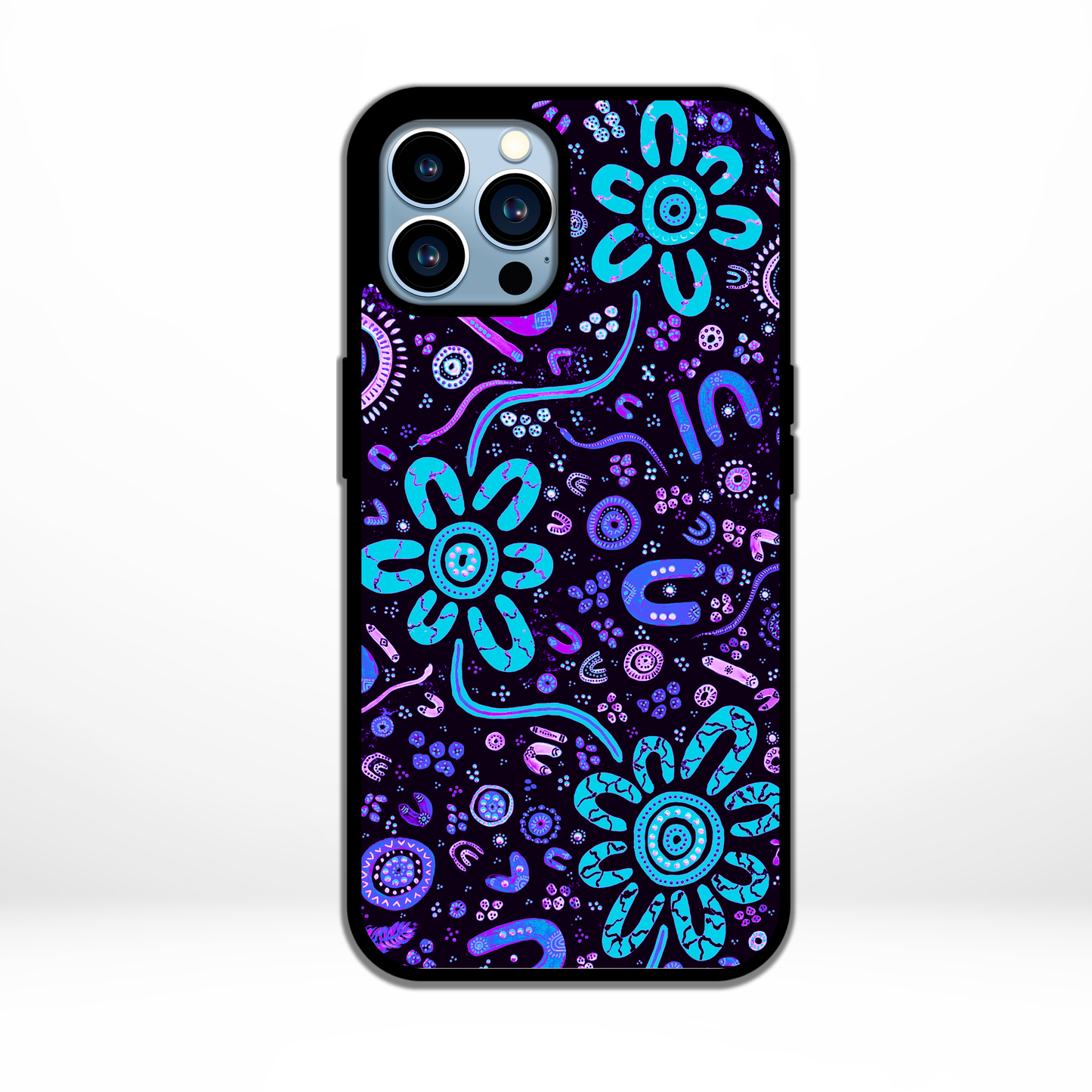 Stronger Than Before - Dusk - Oppo Aboriginal Art Phone Case