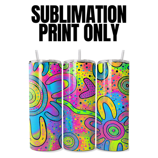New Beginnings - Sublimation Print - 20oz Tumbler (PRINT ONLY) - 022
